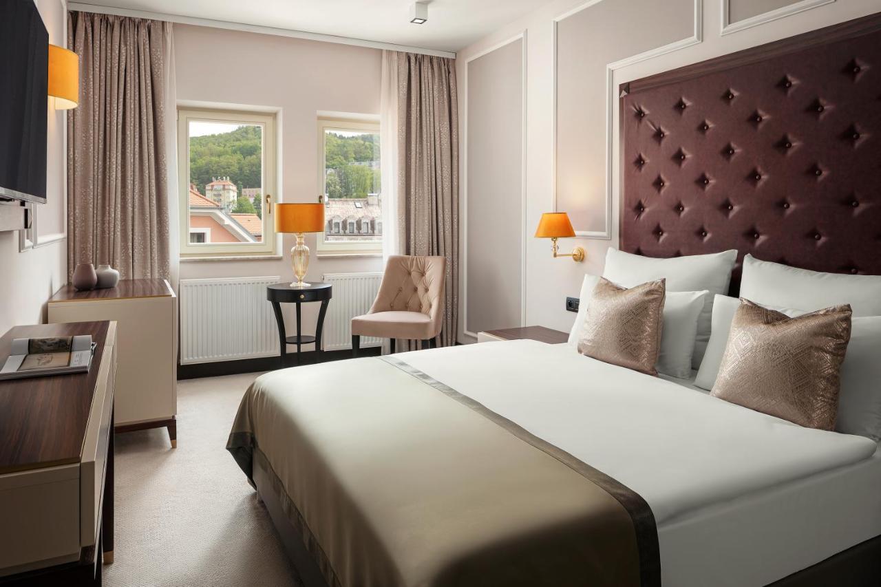 Boutique Hotel Saxonia Karlovy Vary Luaran gambar