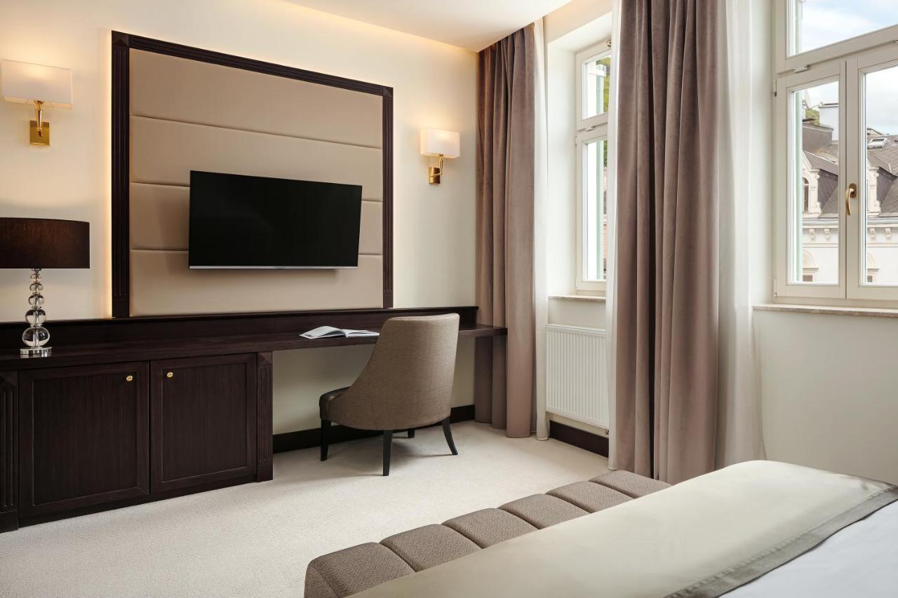 Boutique Hotel Saxonia Karlovy Vary Luaran gambar